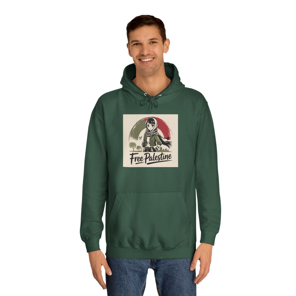 Free Palestine Hoodie – Political Activism Sweatshirt