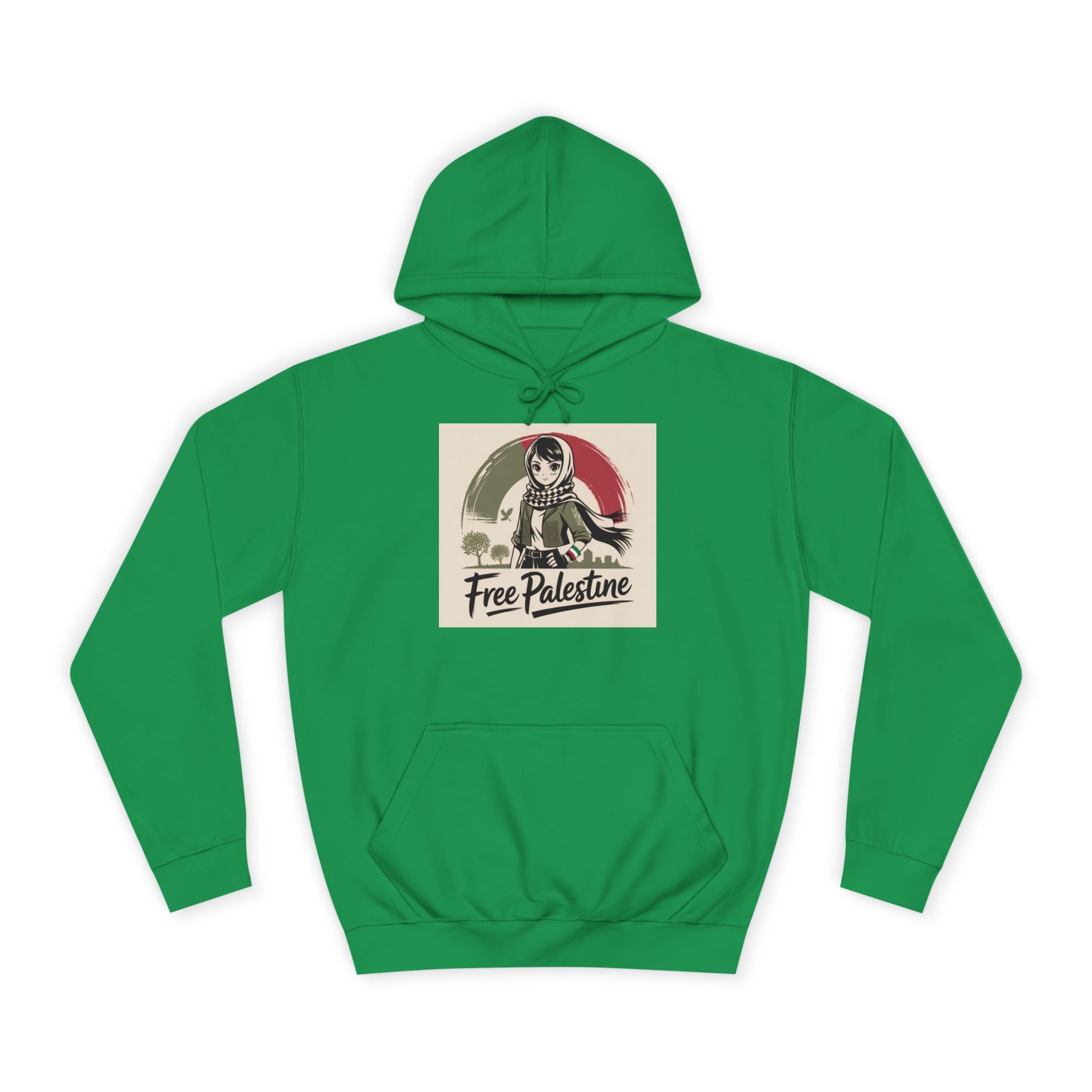 Free Palestine Hoodie – Political Activism Sweatshirt