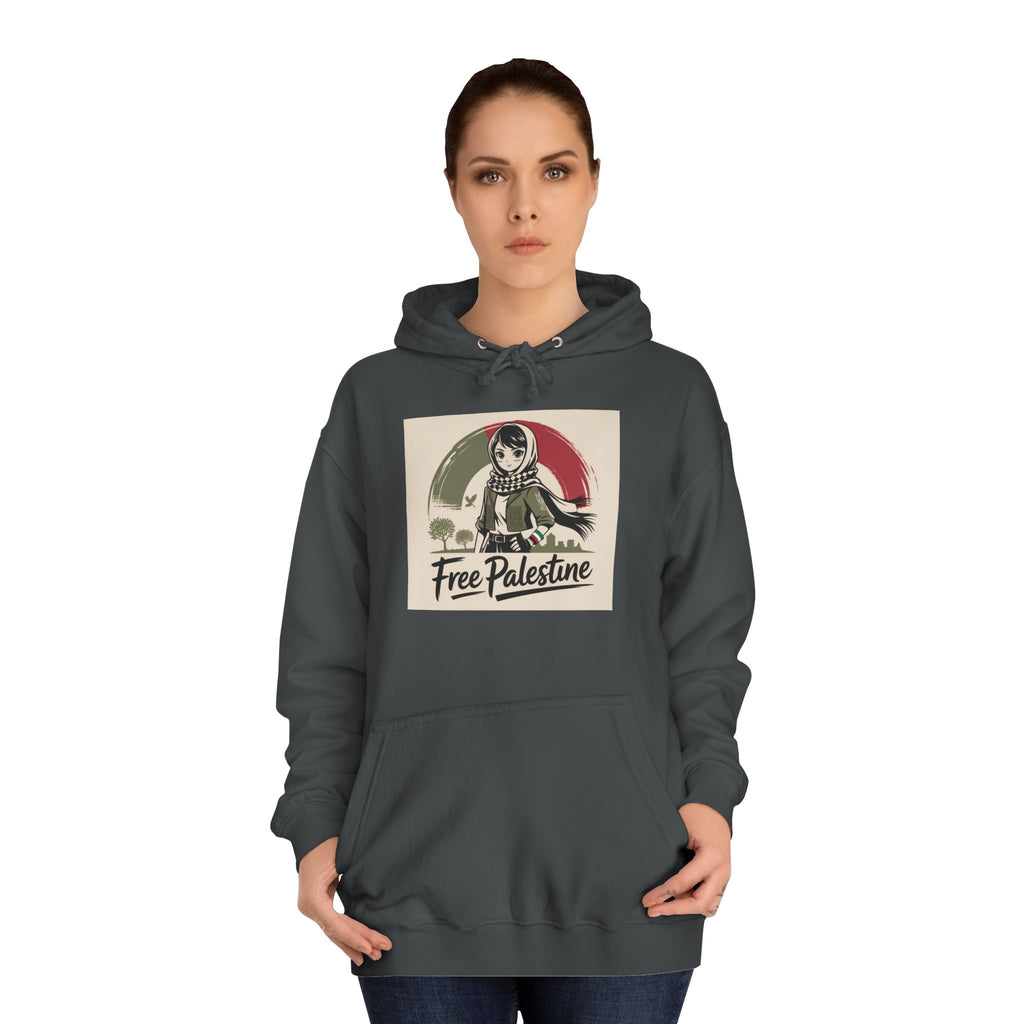 Free Palestine Hoodie – Political Activism Sweatshirt