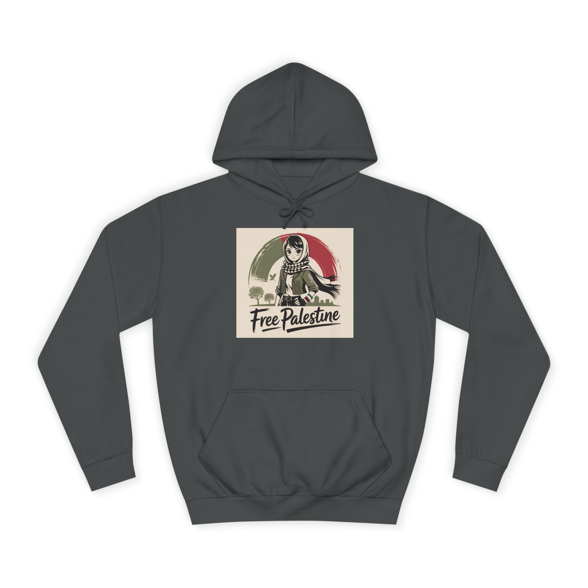 Free Palestine Hoodie – Political Activism Sweatshirt
