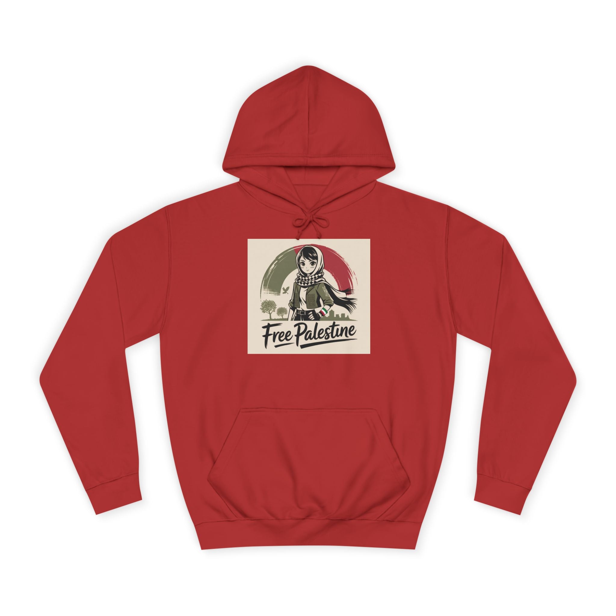 Free Palestine Hoodie – Political Activism Sweatshirt