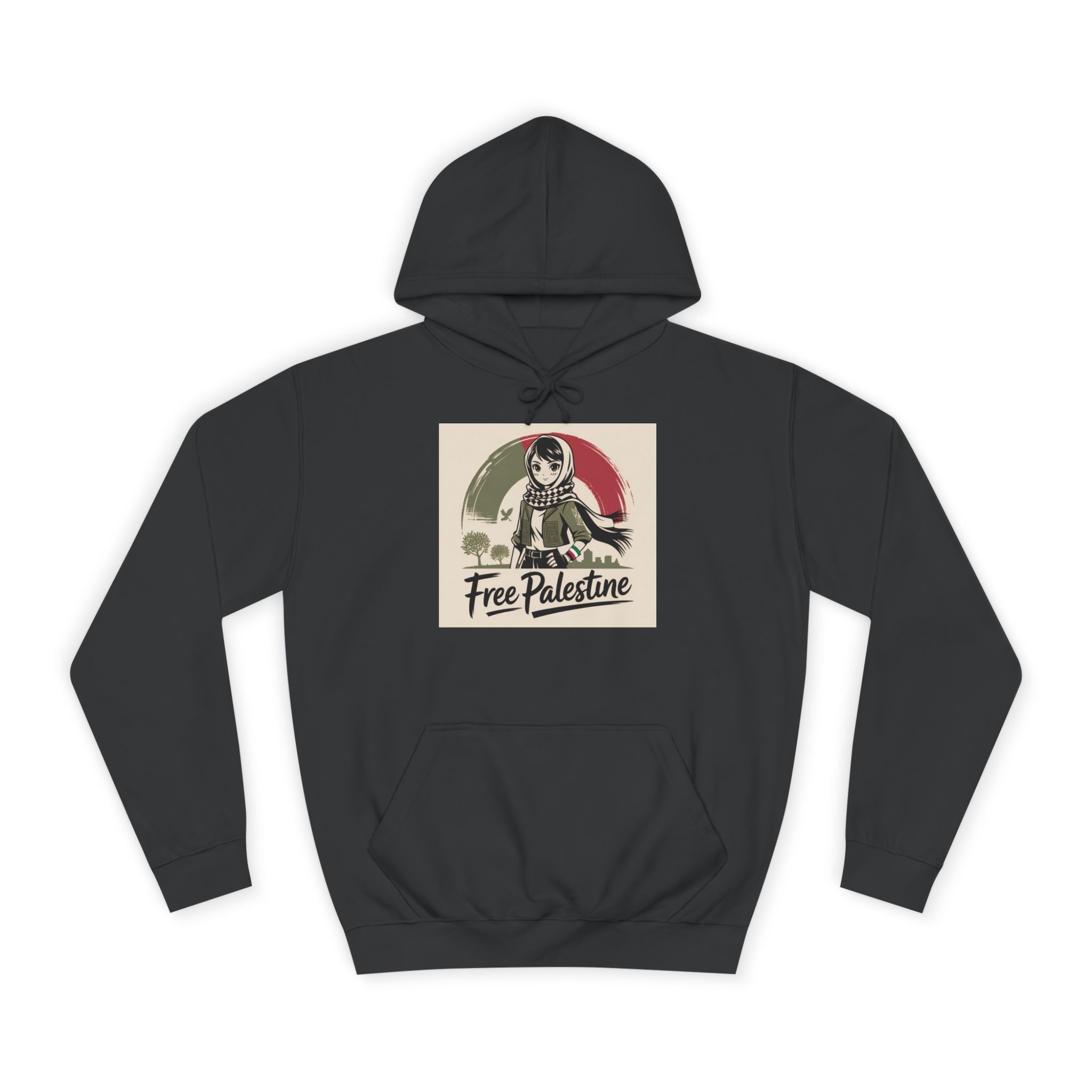 Free Palestine Hoodie – Political Activism Sweatshirt