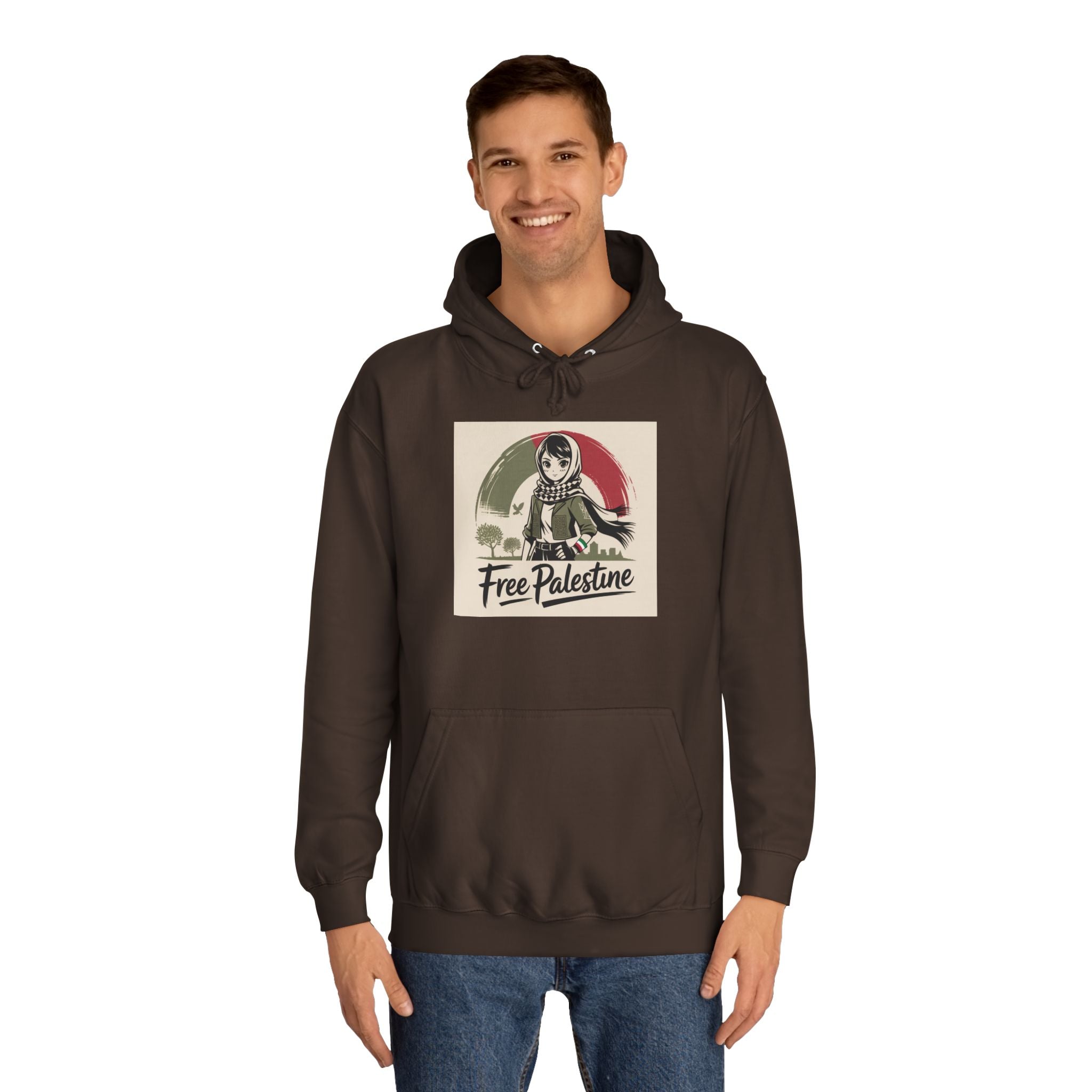 Free Palestine Hoodie – Political Activism Sweatshirt