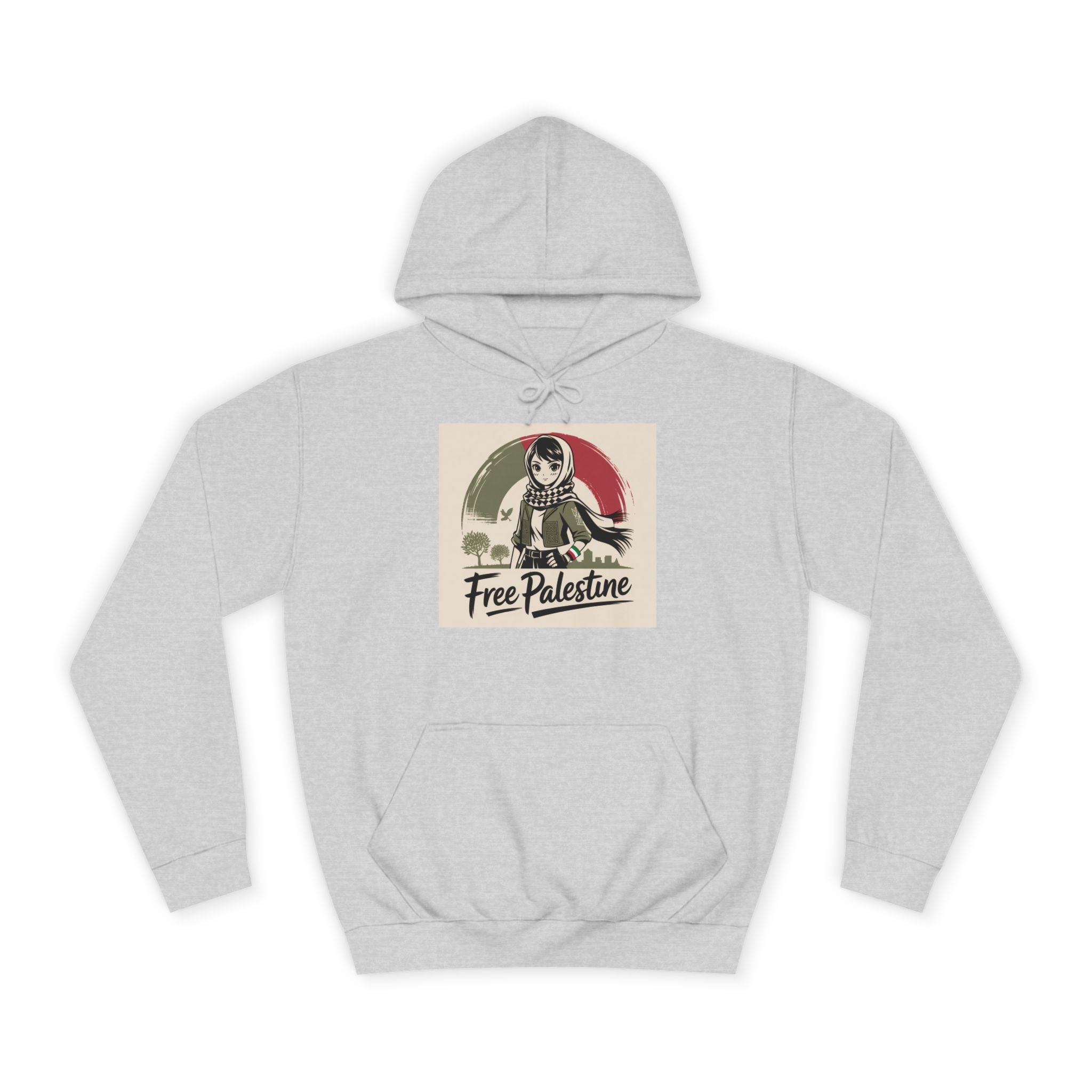 Free Palestine Hoodie – Political Activism Sweatshirt
