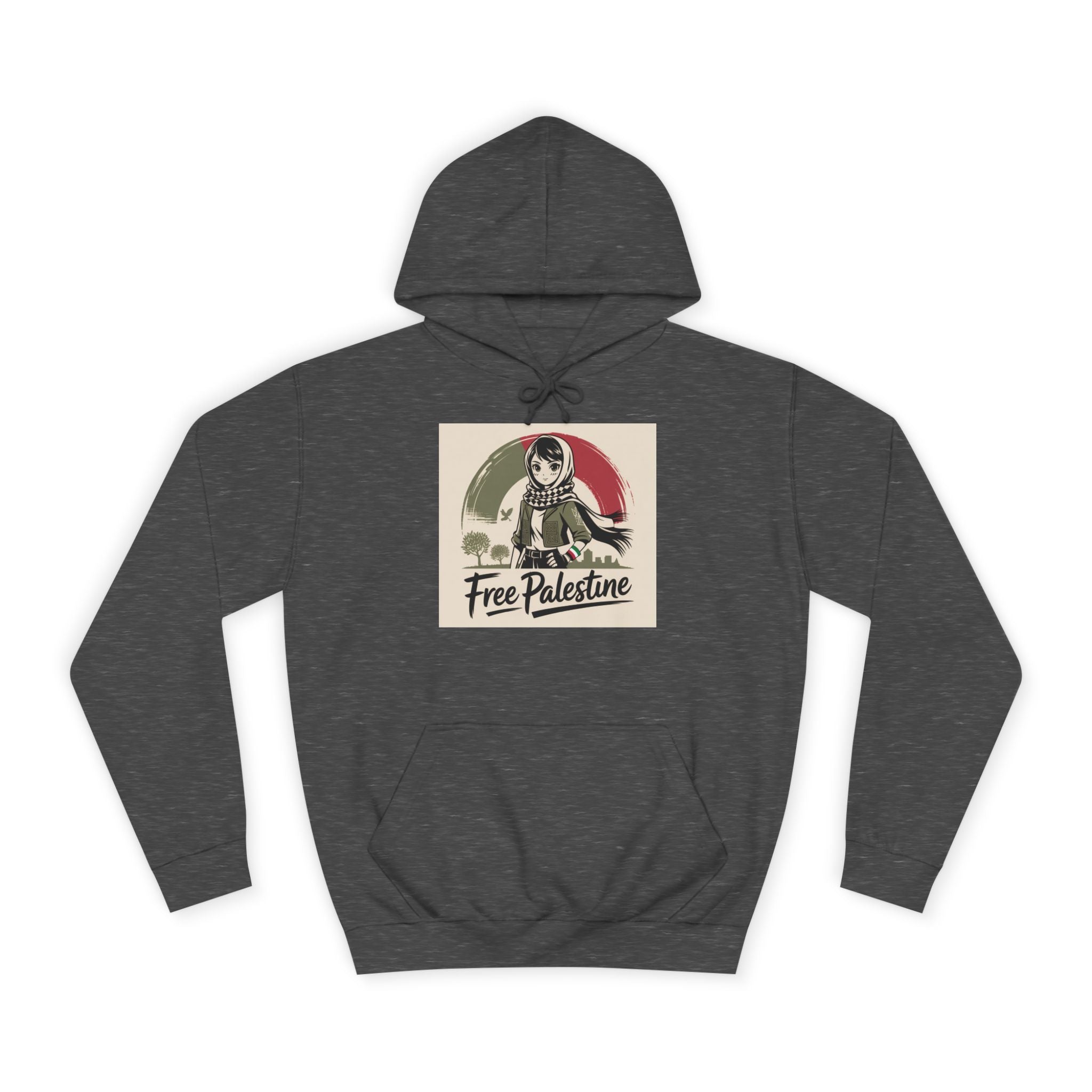 Free Palestine Hoodie – Political Activism Sweatshirt